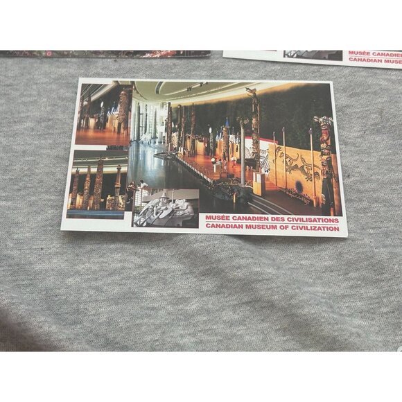 Canadian Museum of Civilization Hardpaper Lot Of Three Postcard - Picture 3 of 7